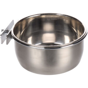 Dog crate water bowl bolt on medium